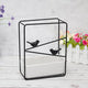 Retro Creative Flower Pot Nordic Minimalist Ins Wrought Iron Ceramic Flower Pot Gold-plated Wall Hanging Meaty Flower Pot