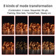 12M 100LED 8 Modes String Light USB Holiday Christmas Decorative Lamp for Home Indoor Party Wedding Garland