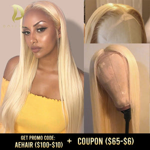 blonde 613 lace front human hair wigs brazilian short straight afro bob wig frontal colored hd full for black women 30 inch remy