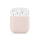 KJOEW Solid color soft silicone for AirPods apple wireless bluetooth earphone protective case earphone protective earphone case
