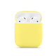 KJOEW Solid color soft silicone for AirPods apple wireless bluetooth earphone protective case earphone protective earphone case