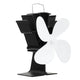 IPRee® 4 Blades Fireplace Fan Thermal Heat Power Stove Fan Wood Burner Fan